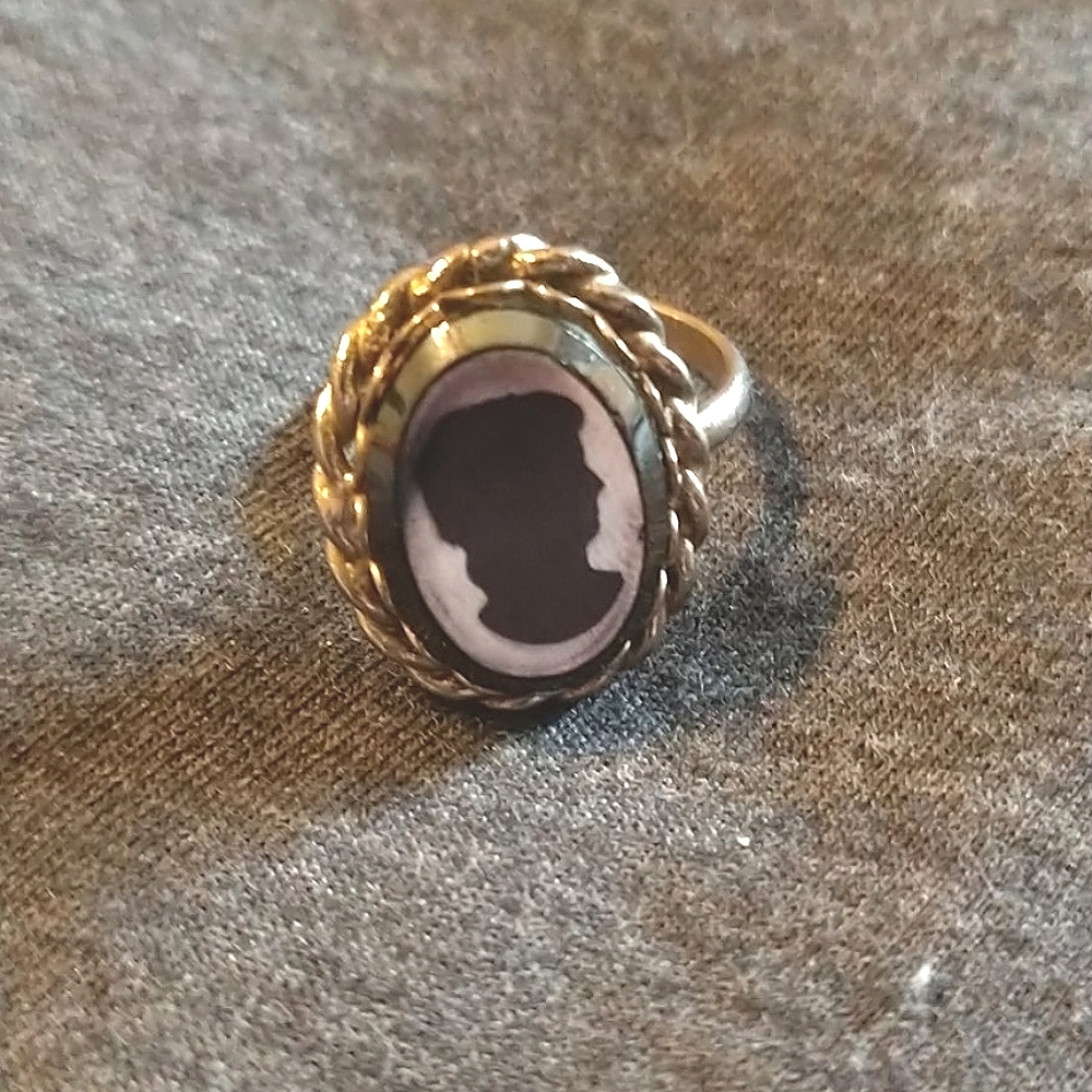 Vintage Silver Adjustable Ring (With Freebie!)